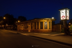 Busbahnhof bei Nacht - Leichlingen