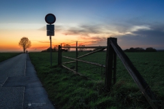 Sonnenuntergang Bergerhof - Leichlingen