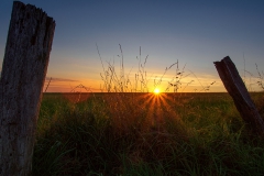 Sonnenuntergang am Feld - Witzhelden
