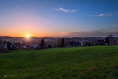 Sonnenuntergang Landrat-Trimborn-Str - Leichlingen