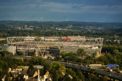 EVL-Blick auf die Bay-Arena - Leverkusen