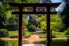 Eingang japanischer Garten - Leverkusen