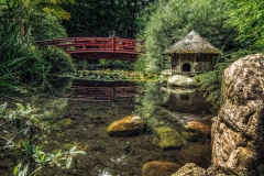 Kleiner See im japanischen Garten - Leverkusen