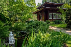 Teehaus im japanischen Garten - Leverkusen