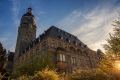 Rathaus im Sonnenuntergang - Remscheid