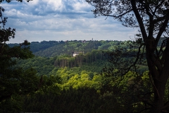 Blick auf Burg Hohenscheid - Solingen