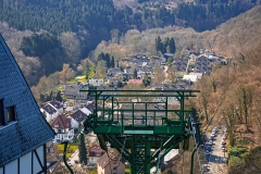 Schloss Burg Seilbahnblick - Solingen