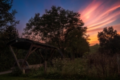 Obenrüden zum Sonnenuntergang - Solingen